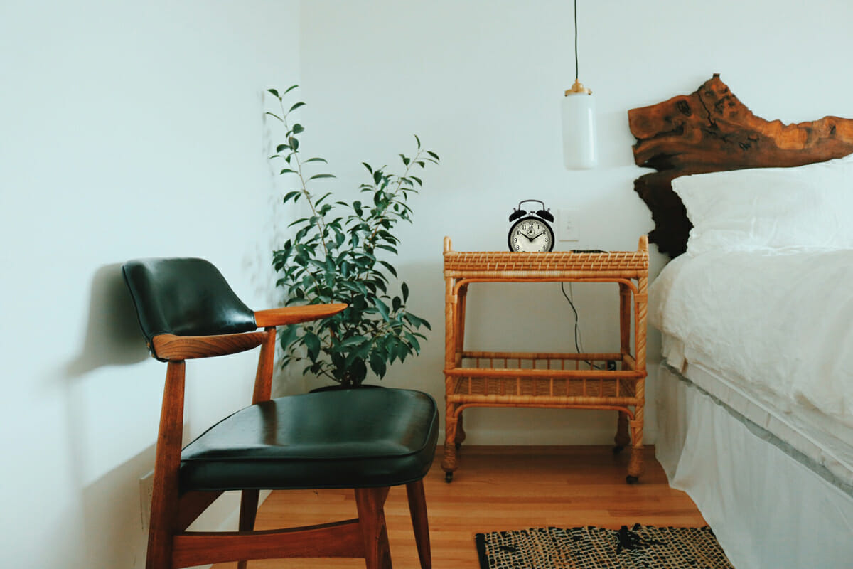 midcentury modern bedroom design