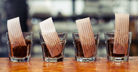 coffee tasting