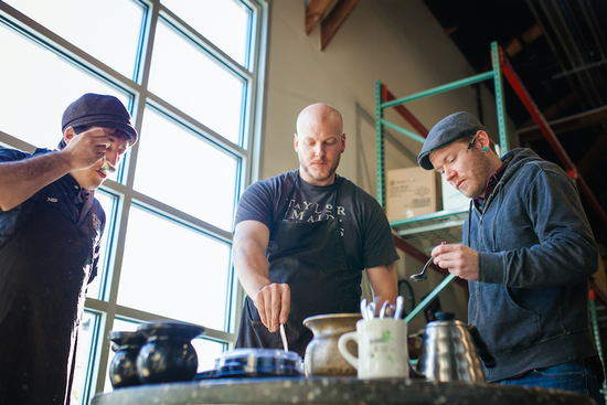 coffee pouring